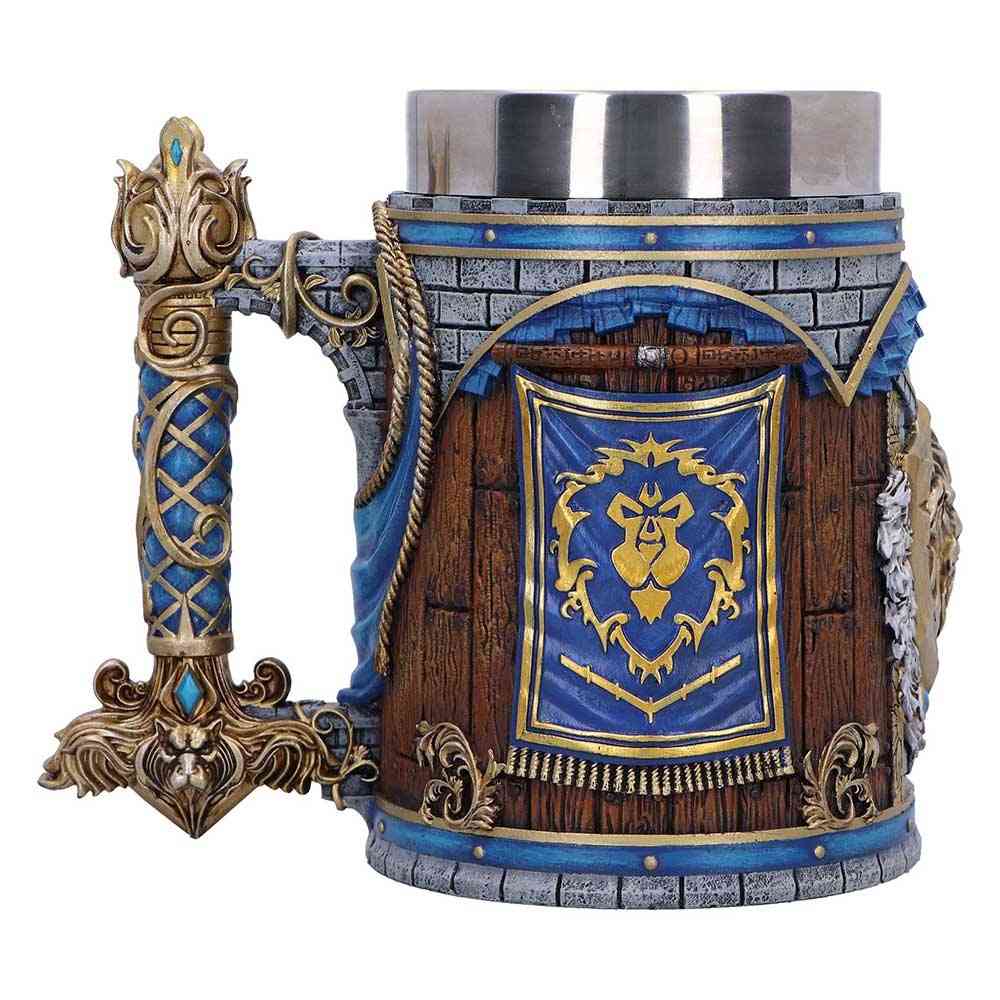 Nemesis Now World of Warcraft - Alliance Tankard - Multicolours